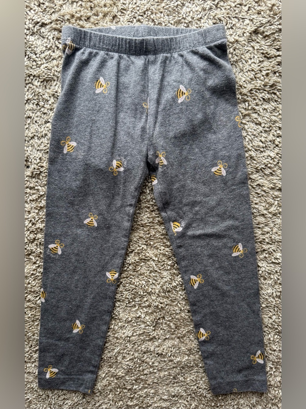 Old Navy 3T Gray Bee Print Leggings